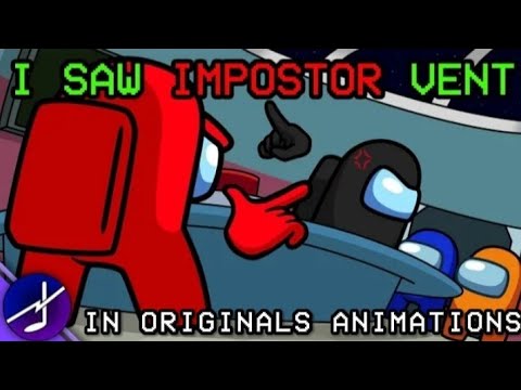 Mashup|GatoPaint²,Flak² - I Saw You Impostor Vent in originals animations|The Mashups