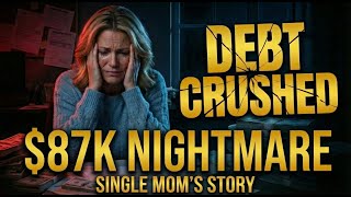Single Mom At 43, Crushed By Debt, Until One Brutal Question From Her Son Shattered Her Denial