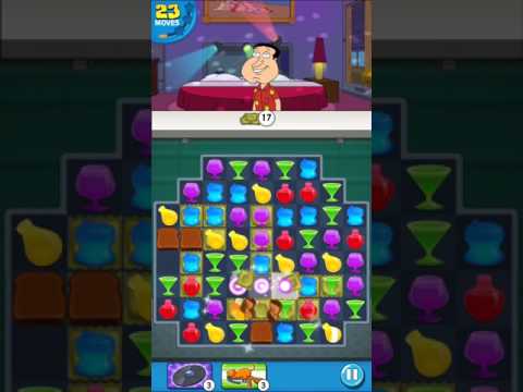 Family Guy - Another Freakin' Mobile Game : Level 13 - 3 stars! No Boosters!