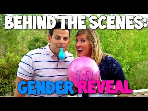 BEHIND THE SCENES: GENDER REVEAL! Video
