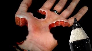 10 Cool illusions - Hand Art Makeup [Compilation]
