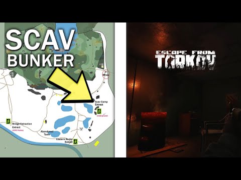 Scav Bunker Woods Exit Location (With Map) - Escape From Tarkov