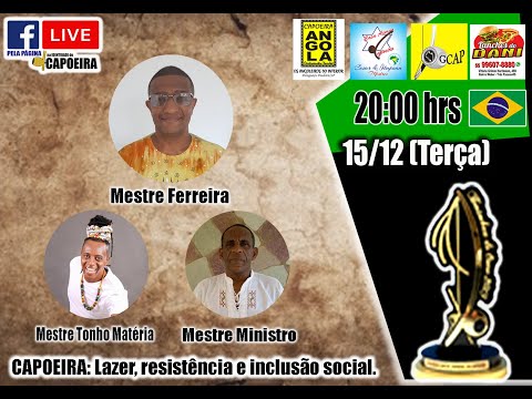 183ª LIVE NA IDENTIDADE DO CAPOEIRA - MESTRE FERREIRA E CONVIDADOS