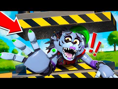 Crushing FNAF Animatronics! in Bonelab VR