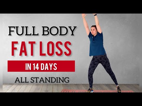 FULL BODY FAT LOSS in 14 Days /30 min Standing Workout / Low Impact / Beginner Friendly/Home workout