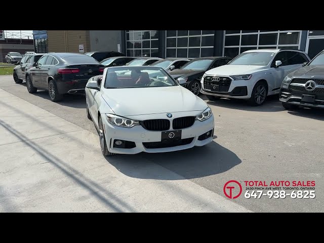 2016 BMW 4-Series 435i //M SPORT | CONVERTIBLE | RED LEATHER | in Cars & Trucks in City of Toronto