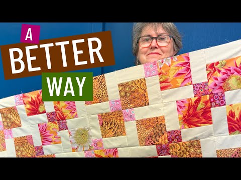 👩🏻‍⚖️🐇😊 The truth about the Disappearing 9-Patch  -- A Faster & Easier Way