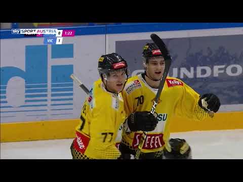 Highlights: EBEL - 4. Pick Round: Fehervar AV 19 - Vienna Capitals 1:2