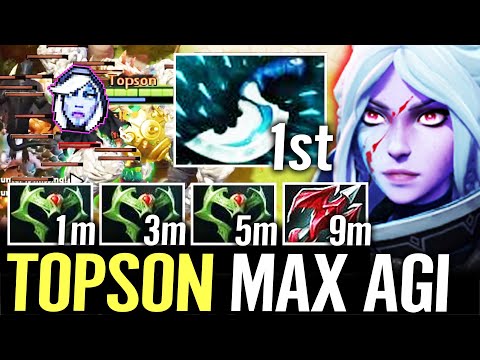 🔥 TOPSON Drow Ranger MID 3x Wraith Band + Blink — Cheap Cost MAX AGI 100% Pro Style Dota 2 Pro