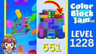 Soluzione del Livello 1228 di Color Block Jam