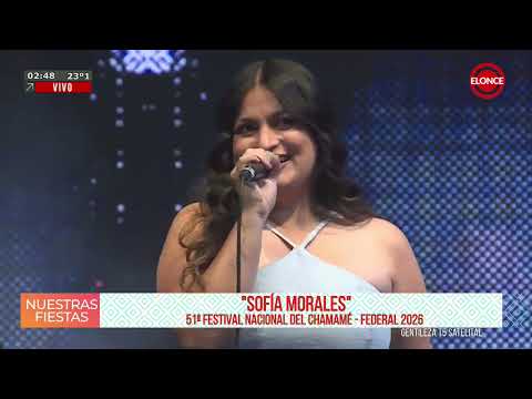 51ª Festival Nacional del Chamamé Federal 2026 - Sofía Morales