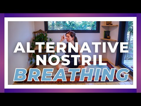 Alternative Nostril Breathing (Anulom Vilom) | Calming Yoga Breathing Exercise to Release Stress