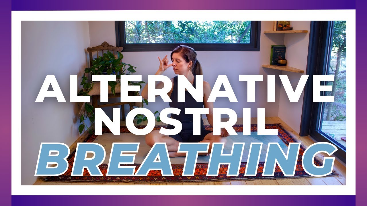 Alternative Nostril Breathing (Anulom Vilom) — Yin Yoga class, 10 minutes