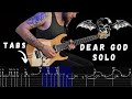 Avenged Sevenfold Dear God Guitar Solo Cover Tabs On Screen