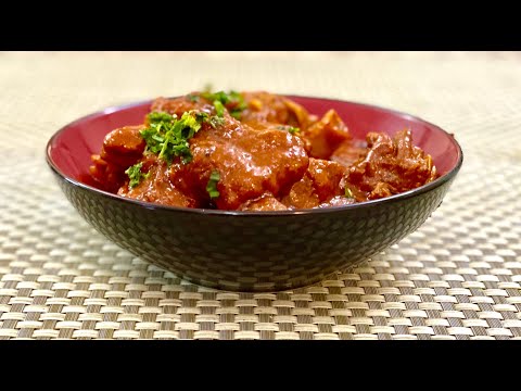 LAAL MAAS ~ MUTTON CURRY - Rajasthani Style
