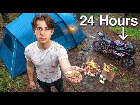 I Tried Surviving 24 Hours With Only My Motorcycle