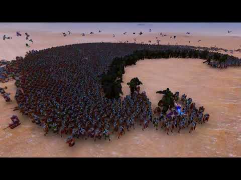 100 Hulk vs 10000 Roman Soldier - Ultimate Epic Battle Simulator