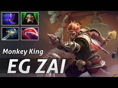 Monkey King Dota 2 Supports By EG ZAI Gameplay