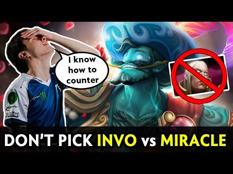 Don't pick Invoker vs Invoker God — Miracle Storm vs w33 Invo