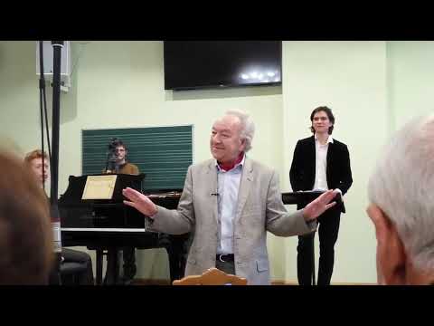 Yuri Temirkanov (1938-2023) Conducting Master-class in Moscow State Conservatory. Marth, 2019.