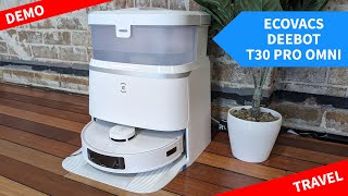 Ecovacs Deebot T30 Pro Omni Test and Demonstration