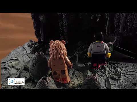 Stop Motion FaceHugger Part II Alien vs predator vs Lego