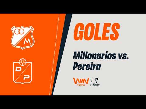 Millonarios vs. Pereira (goles) | Liga BetPlay Dimayor 2026-1 | Fecha 9