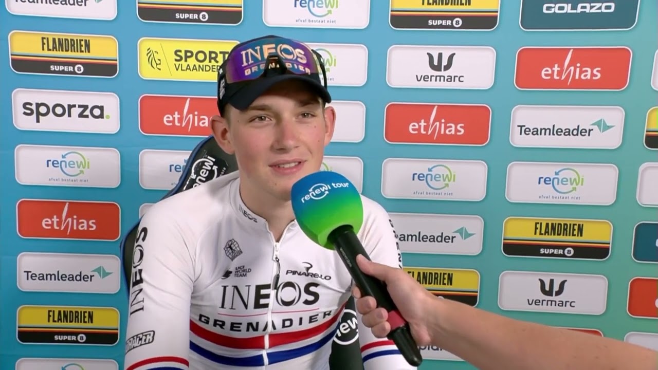 Renewi Tour 2023 | Stage 2 | Winner Joshua Tarling: "I'm super happy"