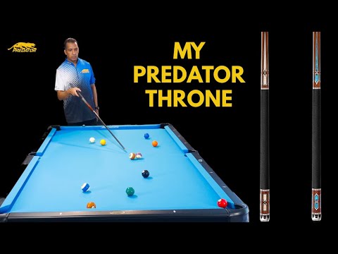 The PREDATOR THRONE CUE - Yes I Love It - (Pool Lessons)