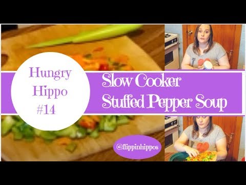 Slow Cooker Stuffed Pepper Soup