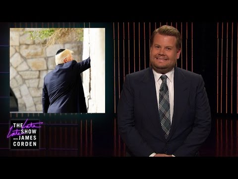 President Donald Trump Takes the Middle East (& Israel)