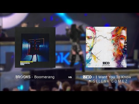 Brooks & Zedd (ft. Selena Gomez) - Boomerang x I Want You To Know (SIGMAV Mashup)