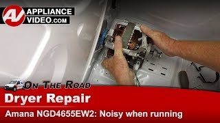 Amana Dryer Repair - No Tumble or Noisy - Drive Motor Assembly