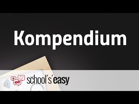 Kompendium - Was ist das und wie geht das?