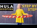 How to Hula Hoop? 🌞🧡🌞 Tutorial for Kids