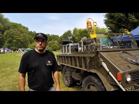 Swiss Army Unimog 2010, telecommunications line version, Full Demo