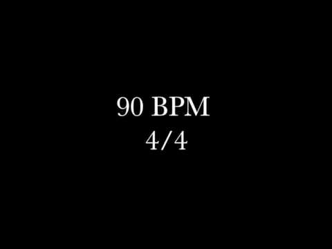 Metronome Click Track 90 BPM 4/4