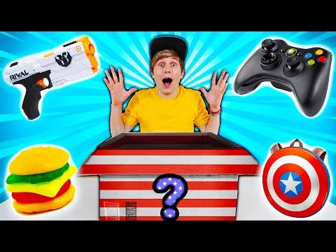 O QUE TEM NA CAIXA MISTERIOSA DE BRINQUEDOS GRINGOS ? 📦🇺🇸