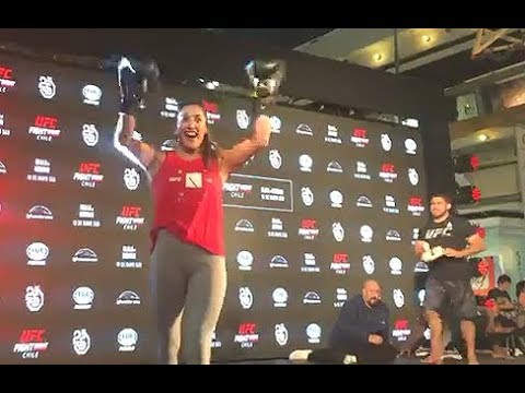 Tatiana Suarez - UFC Chile Open Workout - /r/WMMA