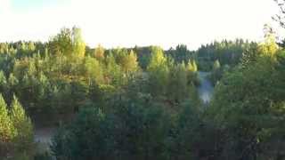 preview picture of video 'Hole 2 disc golf park Viisari at Hämeenlinna Finland'