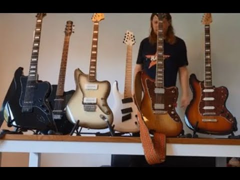 Bargain Baritone Roundup - Harley Benton JA, GuitarBass, R-457MN, Rogue SubZero, Squier JM, Dano 56