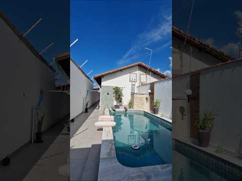 Casa Reformada com Piscina e com 3 dormitórios, Praia Grande