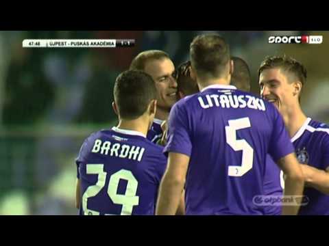 Simon Krisztián gólja az Újpest FC - Puskás Akadémia FC mérkőzésen
