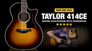 Video thumbnail for Taylor 414ce - Grand Auditorium w/ Rosewood and Tobacco Sunburst by Acoustic Letter
