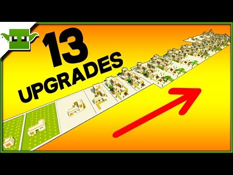 andyisyoda - 13 Minecraft Desert House Upgrades - [EASY 5x5 Building System]