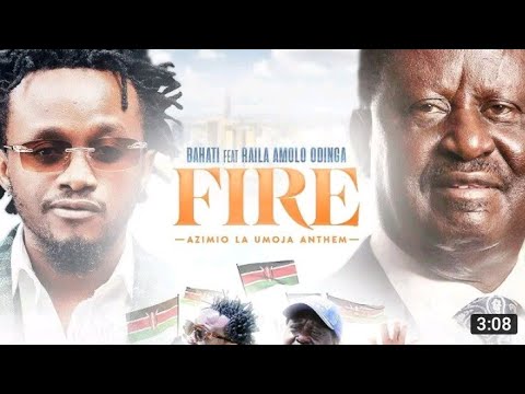 BAHATI feat.RAILA AMOLO ODINGA -FIRE TRENDING ON SOCIAL MEDIA