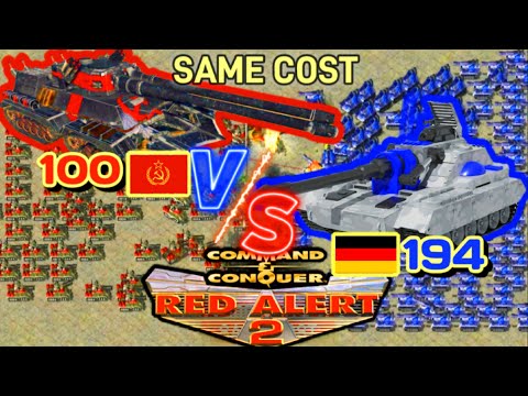 Apocalypse VS Tank Destroyer - Red Alert 2