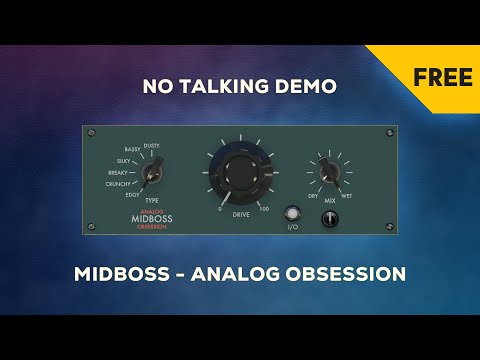 Free Plugin No Talking Demo - Midboss by Analog Obsession.
