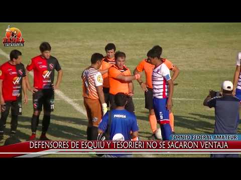 Torneo Federal Amateur - Defensores de Esquiu 0 - Américo Tesorieri 0