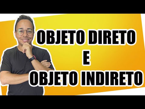 OBJETO DIRETO E INDIRETO